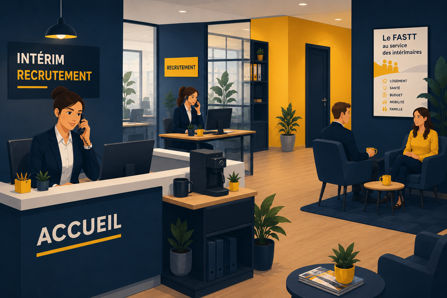 Espace accueil et recrutement IntervYOU