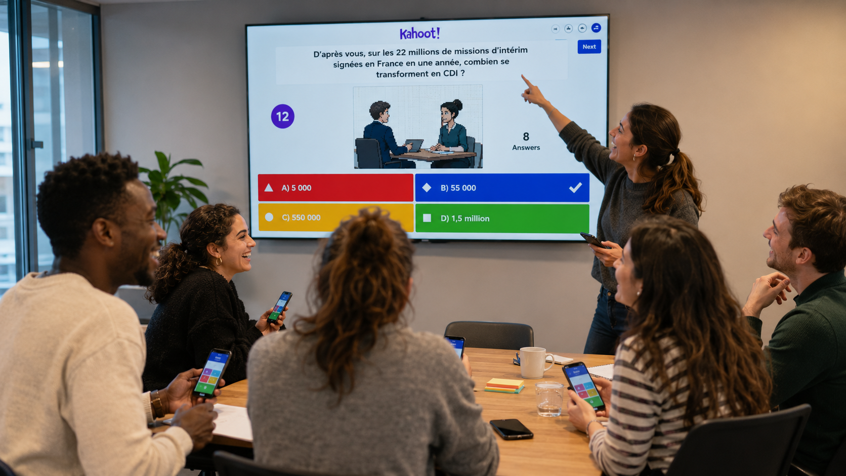 Quiz interactif en groupe – IntervYOU