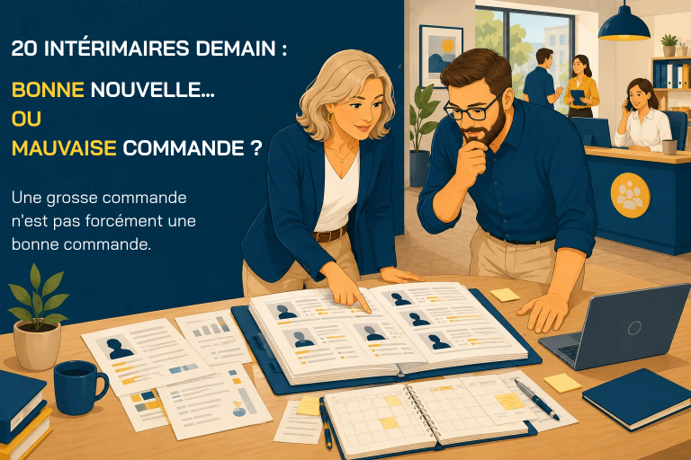 Lire la suite à propos de l’article 20 intérimaires demain : bonne nouvelle… ou mauvaise commande ?