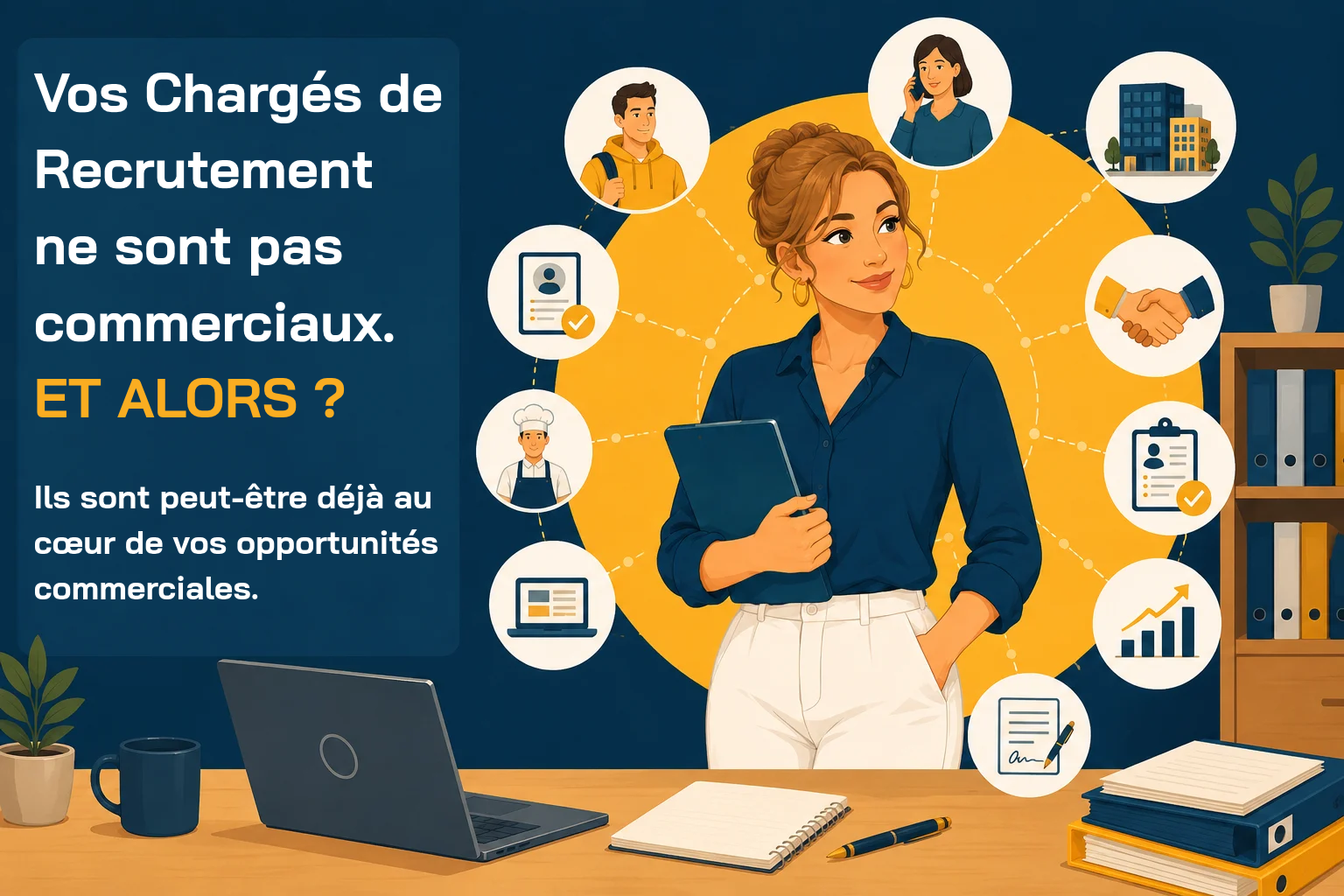 You are currently viewing Vos Chargés de Recrutement ne sont pas commerciaux. Et alors ?  Ils n’ont pas besoin de le devenir. Ils ont besoin d’apprendre à détecter les opportunités commerciales.