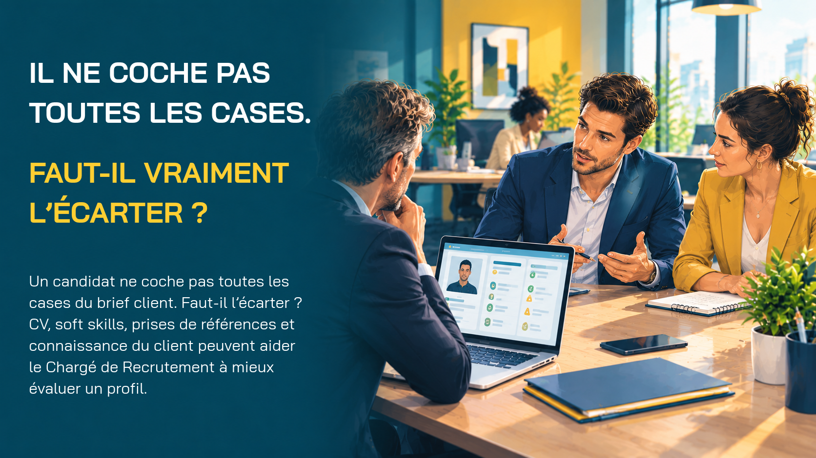 Vous consultez actuellement Un candidat ne coche pas toutes les cases. Faut-il vraiment l’écarter ?