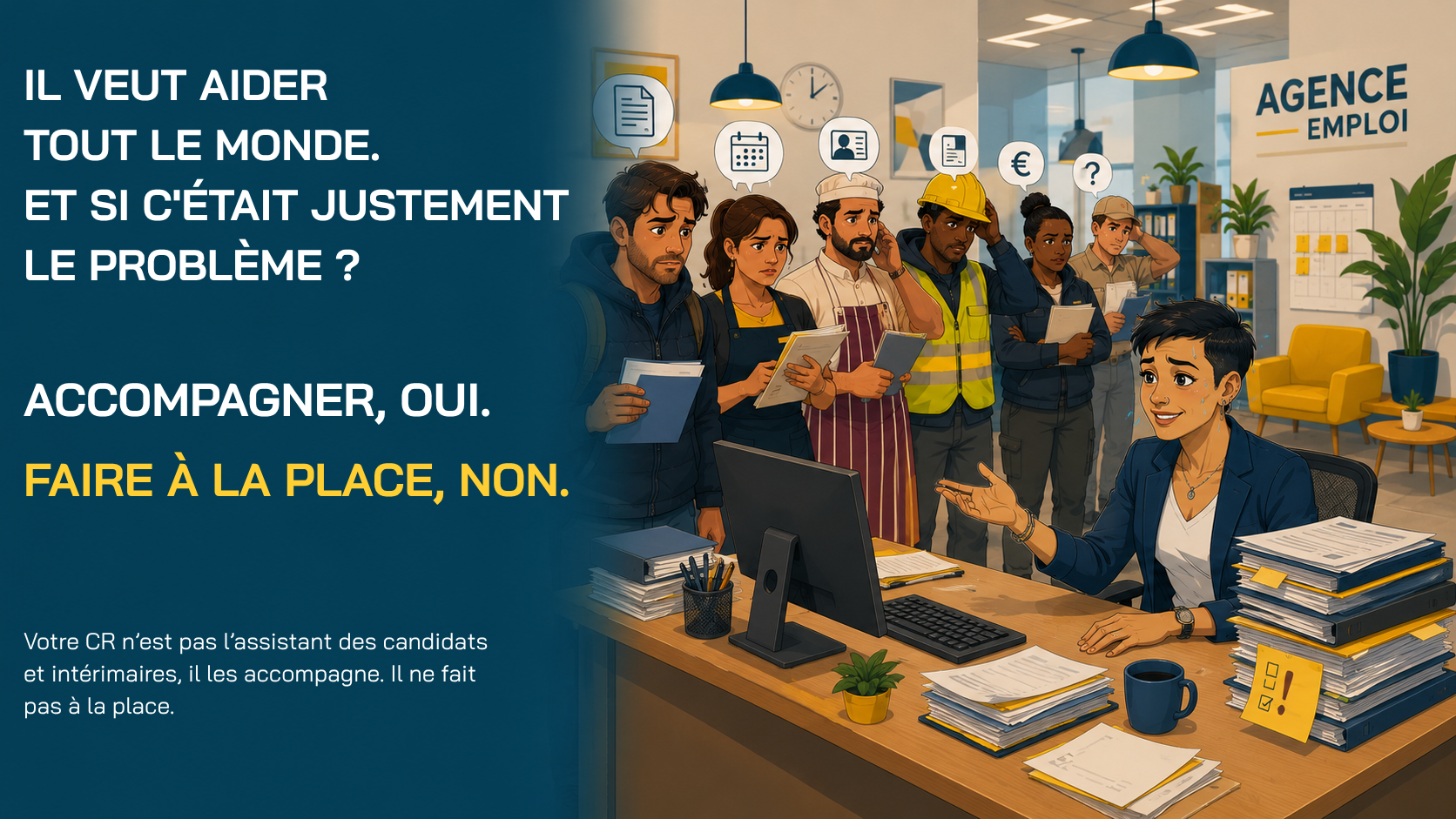 You are currently viewing Votre CR n&rsquo;est pas là pour régler tous les problèmes de vos intérimaires