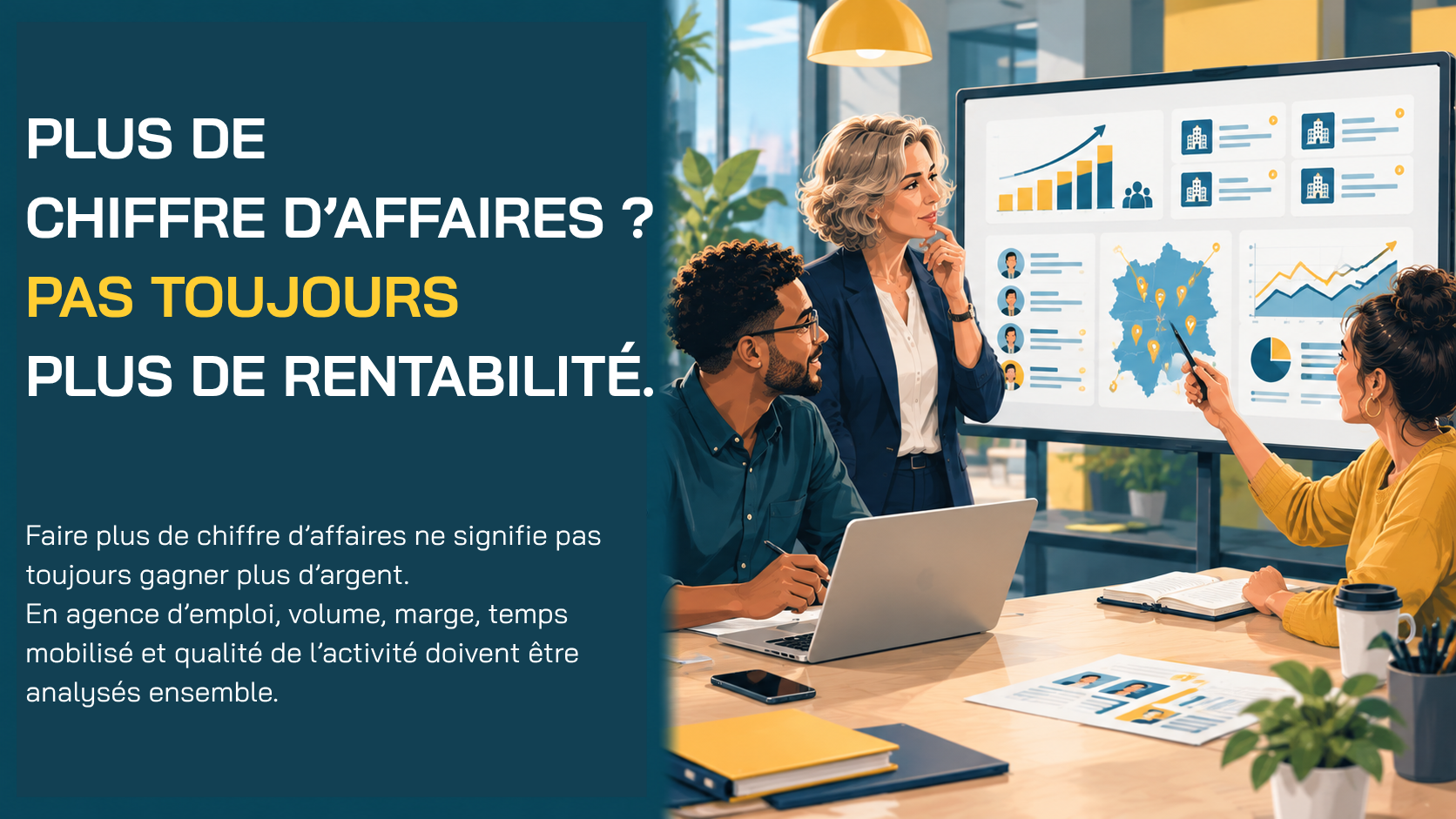 You are currently viewing Une agence peut faire plus de chiffre et gagner moins d’argent