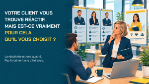 Lire la suite à propos de l’article Votre client vous trouve réactif. Mais est-ce vraiment pour cela qu’il vous choisit ?