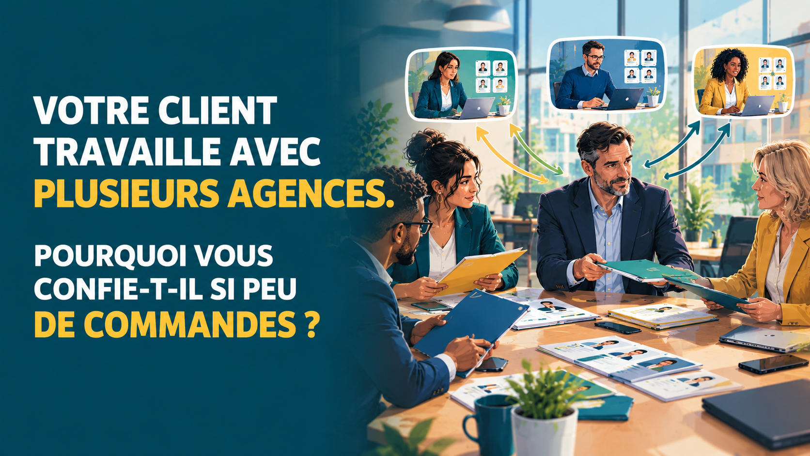 Vous consultez actuellement Votre client travaille avec plusieurs agences. Pourquoi vous confie-t-il si peu de commandes ?