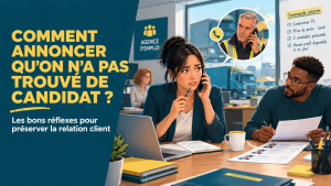 Lire la suite à propos de l’article Comment annoncer à un client qu’on n’a pas trouvé de candidat ?