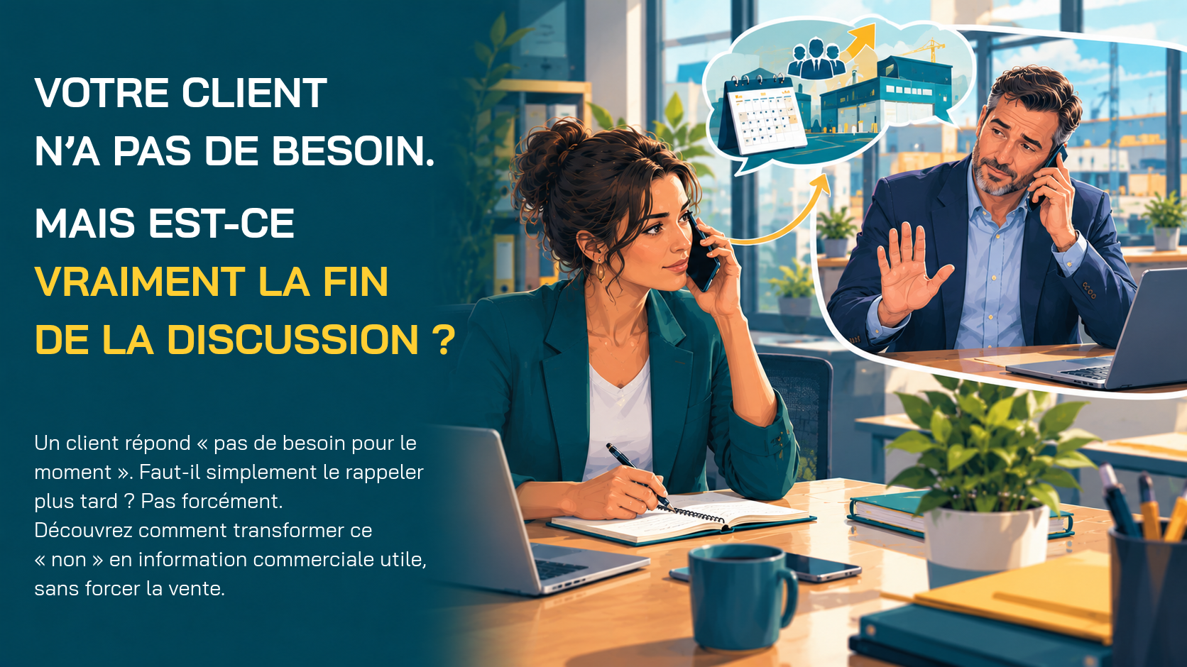 Vous consultez actuellement Votre client n’a pas de besoin. Mais est-ce vraiment la fin de la discussion ?